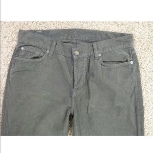 7 for all mankind corduroy pants.  Standard Brett